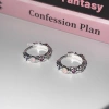 925 Silver ear rings, fashionable and elegant for women, anti-allergy ear buckles, new Korean version earrings, 448 accessories, earrings, earrings, stud accessories Item Picture